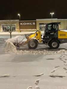 snow removal service in greenwood